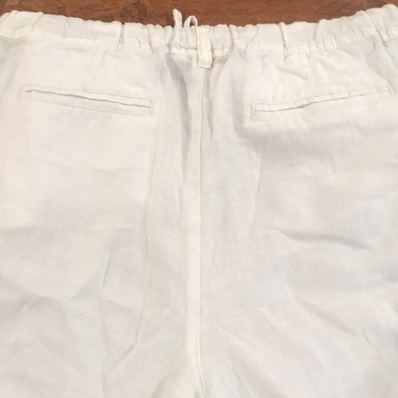 Cropped linen pants - Picture 4 of 4